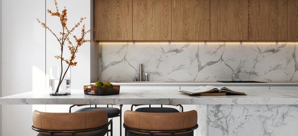 Complete your kitchen design with a stylish SPLASHBACK