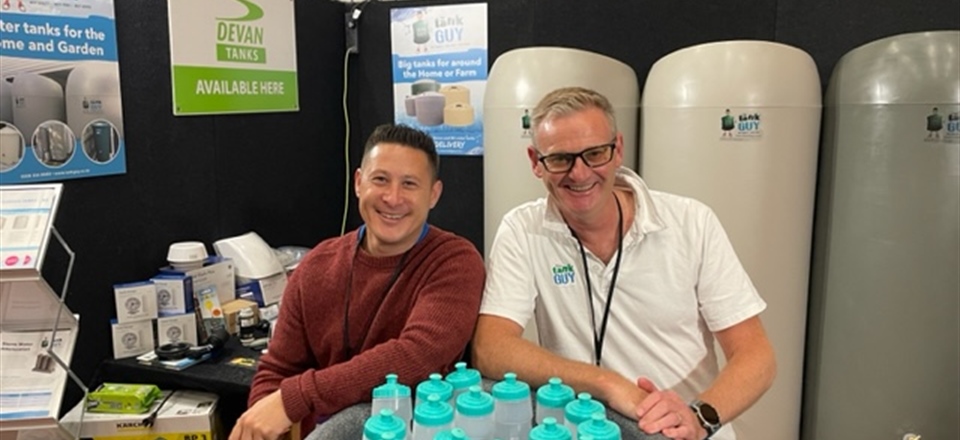 The Tank Guy will be at the Wellington Home & Interiors Show